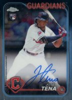 2024 Topps Chrome Rookie Autographs #RAJT Jose Tena Baseball Card