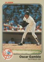 1983 Fleer #380 Oscar Gamble Baseball Card