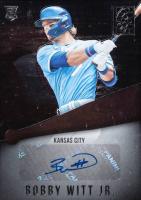 2022 Panini Capstone Rookie Autographs #RABW Bobby Witt Jr. Baseball Card