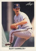 1990 Leaf #41 Scott Garrelts Baseball Card