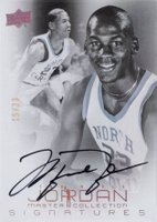 2012 Upper Deck Michael Jordan Master Collection Signatures #MJ-1 Michael Jordan Basketball Card