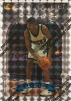 1996 Finest #252 Ray Allen Refractor w/Coating Basketball Card