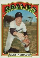 1972 Topps #149 Gary Neibauer Baseball Card