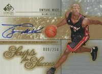 2003 SP Signature Scripts for Success #SS-DW Dwyane Wade Basketball Card