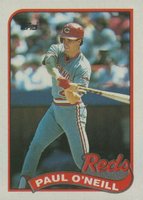 1989 Topps #604 Paul O'Neill Baseball Card