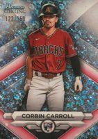 2023 Bowman Sterling #BSR42 Corbin Carroll Mini Diamond Baseball Card