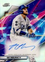 2022 Topps Cosmic Chrome Autographs #MM Max Muncy Baseball Card