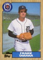 1987 Topps #726 Frank Tanana Baseball Card