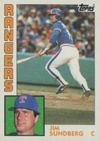 1984 Topps #779 Jim Sundberg Baseball Card