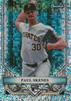 2024 Bowman Sterling Rookies #BSR30 Paul Skenes Speckle Refractor Baseball Card
