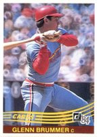 1984 Donruss #138 Glenn Brummer Baseball Card