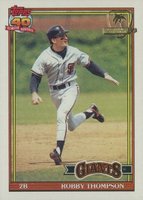 1991 Topps Desert Shield #705 Robby Thompson Baseball Card