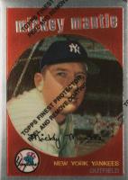 1996 Topps Mantle Finest #9 1959 Topps Reprint w/Coating Baseball Card