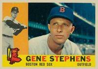 1960 Topps #363 Gene Stephens Baseball Card