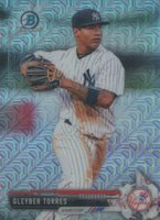 2017 Bowman Mega Box Chrome Prospects #BCP80 Gleyber Torres Baseball Card