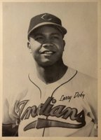 1949 Big League Novelty Company Cleveland Indians Picture Pack-Portraits # Larry Doby Baseball Card