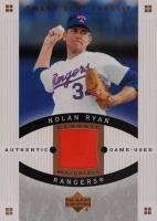 2005 Upper Deck Sweet Spot Classic Classic Materials #CMNR1 Nolan Ryan Baseball Card