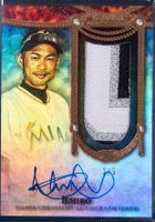 2022 Topps Dynasty Autographed Patch #DAPI1 Ichiro Black Baseball Card