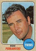 1968 Topps #435 Ron Perranoski Baseball Card