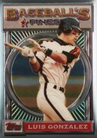 1993 Finest #195 Luis Gonzalez Baseball Card