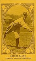 1922 American Caramel # George Dauss Baseball Card