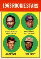 1963 Topps #158 1963 Rookie Stars Baseball Card