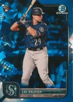 2022 Bowman Chrome Sapphire Edition #51 Cal Raleigh Baseball Card