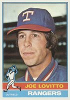 1976 Topps #604 Joe Lovitto Baseball Card