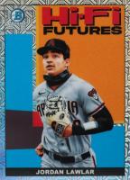 2022 Bowman Mega Box Chrome Hi-FI Futures #13 Jordan Lawlar Baseball Card