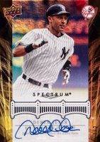 2008 Upper Deck Spectrum Jeter Retrospectrum #DJ63 Derek Jeter Autograph Baseball Card