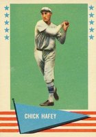 1961 Fleer #39 Chick Hafey Baseball Card