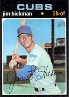 1971 Topps #175 Jim Hickman Baseball Card