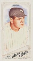 2018 Topps Allen & Ginter #3 Babe Ruth Mini Baseball Card