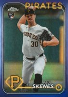 2024 Topps Chrome Update #USC88 Paul Skenes Purple Refractor Baseball Card