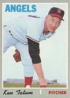1970 Topps #658 Ken Tatum Baseball Card