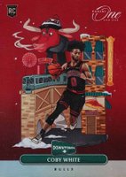 2019 Panini One and One Downtown #11 Coby White Basketball Card