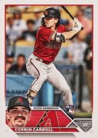 2023 Topps #401 Corbin Carroll Baseball Card