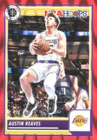 2023 Panini Hoops Premium Stock #120 Austin Reaves Red Seismic Prizm Basketball Card