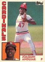 1984 Topps Tiffany #785 Joaquin Andujar Baseball Card