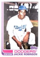 2017 Topps Archives #125 Jackie Robinson Kneeling Baseball Card