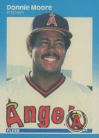 1987 Fleer Glossy #89 Donnie Moore Baseball Card