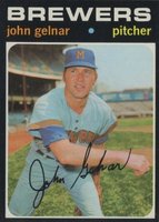 1971 Topps #604 John Gelnar Baseball Card