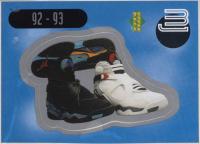 1998 Upper Deck Michael Jordan Stickers Stick-Ums #SU12 Michael Jordan Basketball Card