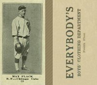 1916 Everybody's #59 Max Flack Baseball Card