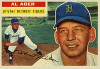 1956 Topps #317 Al Aber Baseball Card