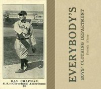 1916 Everybody's #30 Ray Chapman Baseball Card