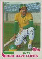 1982 Topps Traded #64T Dave Lopes Baseball Card