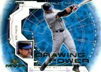 2001 Upper Deck MVP Drawing Power #DP7 Mike Piazza Baseball Card