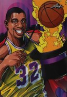 2023 Leaf Metal Anime Nation #ANB-113 Magic Johnson Basketball Card