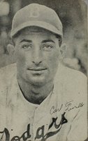 1947 Bond Bread # Carl Furillo Baseball Card